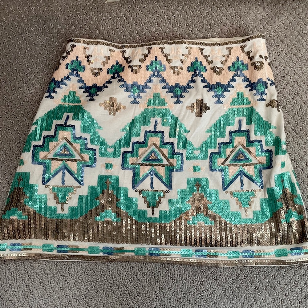Sequence bodycon skirt